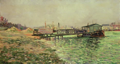 The Seine at Quai St. Bernard, c.1886